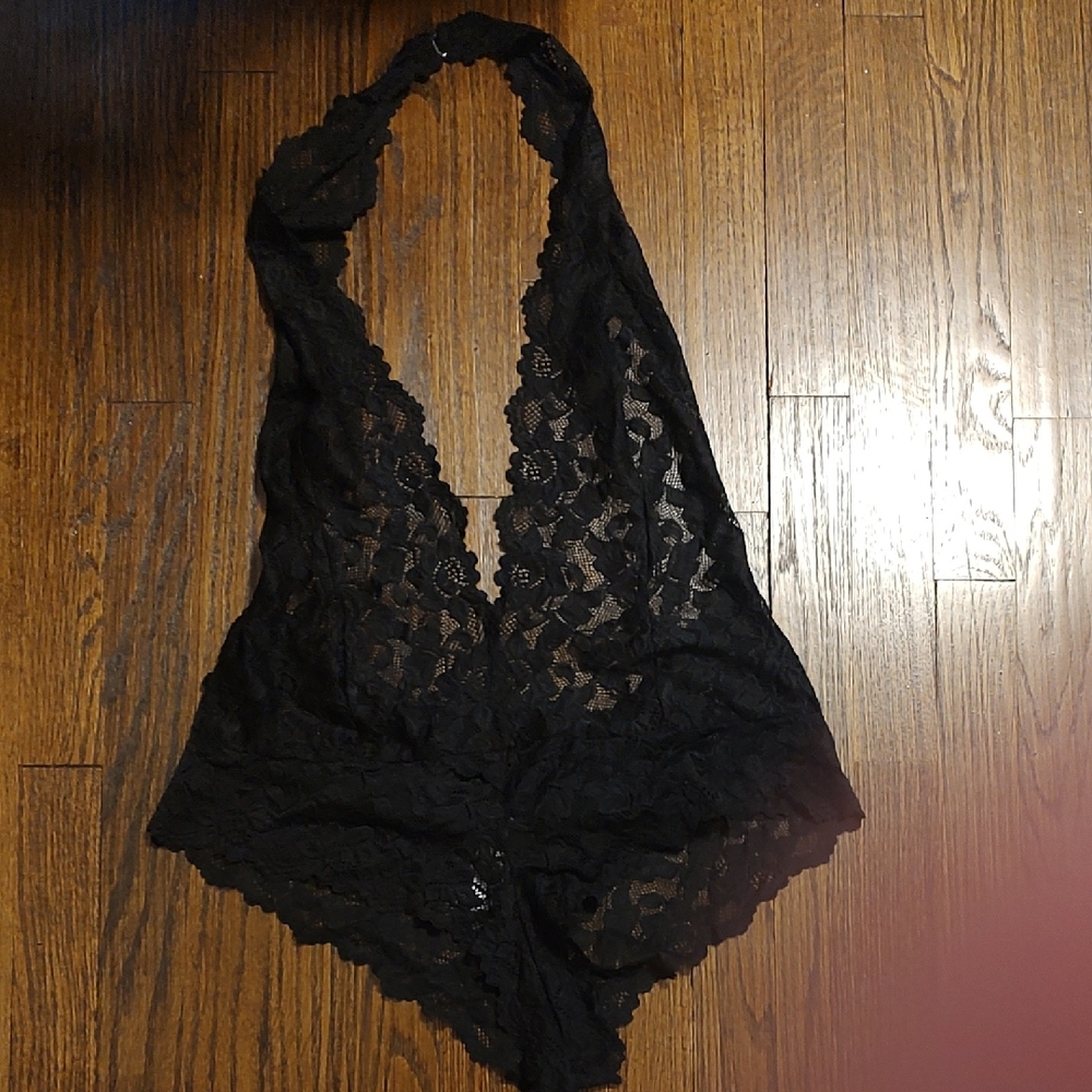 Black Lace Bodysuit
